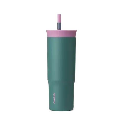 Owala Stainless Steel Triple Layer Insulated Travel Tumbler with Spill Resistant Lid and Straw, BPA Free, 24 oz