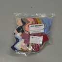 jollybows 20pcs Baby Girls Nylon Hair Bows Headbands Linen Hair Bands Elastic Hair Accessories for Kids Infants Newborn