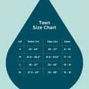 Saalt Teen Brief Period Underwear - Leakproof Menstrual Underwear for Teen Girls - Full-Coverage Comfort, Small