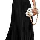 PRETTYGARDEN Women's Maxi Dresses 2025 Summer Trendy Cap Short Sleeve Button V Neck Casual Flowy Pleated Long Dress
M/L