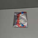 TONIFUL Happy Birthday Balloons Banner 16 Inch Mylar Letters Birthday Sign Banner Balloon Bunting Reusable for Patriotic Party Supplies Independence Day Labor Day Birthday Party (Blue Silver Red）