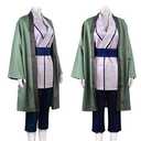 AIUKAKP Tsunade Cosplay Costume Cosplay Tsunade Outfit Kimono Wig Suit Halloween Women, XXL