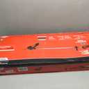 IOHOUZE Abstract Runner Rug 3x10 Ft Washable Runners for Hallways, Non Slip Kitchen Runner Printed Faux Wool Entryway Runner Indoor, Modern Abstract Floor Carpet for Hall Kitchen Bedroom, Black Grey