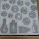 Bud Vases in Bulk 24, Small Vase for Flowers, Glass Vase for Centerpieces, Small Flower Vases for Centerpieces, Mini Vases, Vintage Vase, Clear Bud Vases for Wedding Table Decor