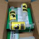 CGOLDENWALL Portable Eye Wash Station Wall Mounted Eyewash Station Emergency Eye Wash Kit, 2 * 16.09oz Eyewash Bottle, No Eyewash Solution, with a Free Eyewash Sign, 2 Sets