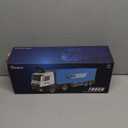 Carrier Truck Race Track Toddlers Toys, Foldable 3 Layer Track Playset, Toy Truck Transport Car Carrier & 8 Race Cars, Truck Car Kids Toys Xmas Gifts for Age 3 4 5 6+ Years Old Boys Girls (Blue)