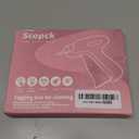 Stitch Gun for Clothes - Handheld Stitch Gun Quick Clothing Fixer - Tagging Gun - Includes 6 Needle, 1000 Black Fasteners & 1000 White Fasteners (Pink/Orange)