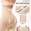 Tummy Control Shapewear for Women Seamless High Waist Shaper Shorts Butt Lifting Thighs Slimmer for Under Dress (Black, L)