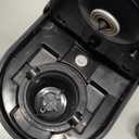 Single Serve Coffee Maker for K-Cup and Ground Coffee,Fast Brew,6-12 oz Brew Sizes One Cup Coffee Machine Fits 5.5" Mugs,One-Button Small Coffee Maker with Descaling Reminder,Black,9.65 Inches