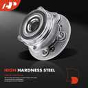 A-Premium 2 x Front Wheel Bearing and Hub Assembly Compatible with Mercedes-Benz GLE300D GLE350 GLE400 GLE43 AMG & ML250 ML350 ML400 ML550 & GL350 GL450 GL550 & GLS350D GLS450