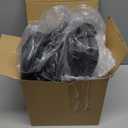 Frienda 5/8 Inch x 40 Ft Foam Noodles for Crafts Versatile Pool Noodles Foam Tubes Cylinder Rods for Modeling, DIY Arts and Crafts Supplies (Black)