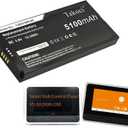 12047088-00, 10-600013-001 Rechargeable Battery Compatible with Smart Hub Control Panel,VS-SH2000-C00 5100mAh/3.8V