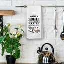 shiviody Nana Gifts Kitchen Towels - Grandmother Mothers Dish Towels, Grandma Birthday Gifts from Grandkids Decorative Absorbent Dishcloths Hand Towel for Kitchen Decor 16x24 Inches