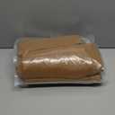 Obstal 2 Pack 4ft Tablecloths for Rectangle Tables - Water Resistant Washable Fabric Polyester Rectangle Table Cover Protector for Wedding, Banquet and Trade Shows 48L x 24W x 30H Inches, Coffee