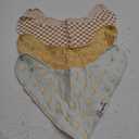 Copper Pearl 4 Pack Soft Cotton Baby Bibs for Drooling and Teething, Absorbent Drool Bibs for Baby Girl and Boy, Adjustable to Fit Newborns to Toddlers, Tons of Styles (Bengal)