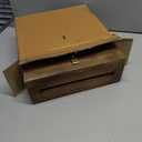 Wedding Card Box with Lock and Card Slit 12"X10"X4.5"- Distressed Gift Wishing Well Card Box for Weddings, Receptions, Birthdays, Graduations, Baby Showers, Honeymoon Funds (Burnt)