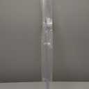 Prime-Line M 6258 Frameless Shower Door Bottom Seal for 3/8 In. Thick Glass Doors  Stop Shower Leaks and Create a Water Barrier, 36 In., Clear Vinyl (Single Pack)