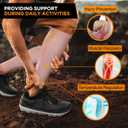 Doc Miller Calf Compression Sleeve for Men & Women – Footless Compression Socks, Knee High 30-40 mmHg, Shin Splint Relief, Leg Compression Sleeves for Running, Swelling, Nurses, Varicose Veins, 1 Pair