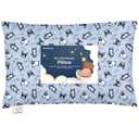 Toddler Pillow with Pillowcase - 13x18 My Little Dreamy Kids Travel Bed Pillows for Sleeping, Organic Cotton Small Pillowcase, Soft & Breathable, Machine Washable, Toddlers 2-5 years old (Pawtrol)