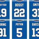 TnT Prints New York Islanders Poster, New York Islanders Wall Decor, New York Islanders Prints, Hockey Poster, NHL Posters, NY Islanders Poster, NY Islanders Decor - Set of 6 (8x10) - Unframed
