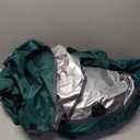 Canopy Replacement Top Outdoor for 10x10 Pop up Tent only Silver Coated Cover with Ropes, Green