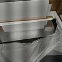 KungFuWood Full Length Mirror with Shelf and Hooks,Entry Way Mirrors for Wall,Wall Mirror with Shelf,Wall Mirror with Storage Multifunctional Design Panel,Living Room