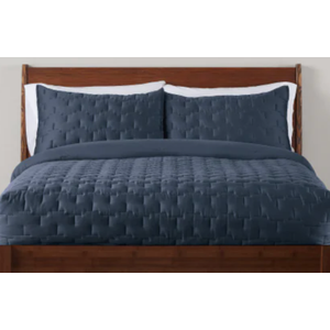 Modavari 1 Full/Queen Comforter 100%Cotton, Navy