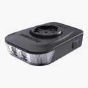 RAVEMEN FR500 Bike Front Light for Night Daytime Riding, Compatible with Garmin/Wahoo Computers, 6 Modes, Auto On/Off, Side Visible, USB-C Rechargeable & Output Bicycle Headlight for Road Urban Biking