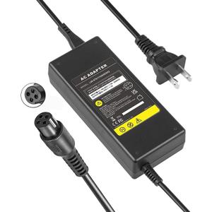 TREE.NB 4-Pin 8mm Scooter Charger for Segway Ninebot S/S-MAX/Mini lite/Mini PRO, 63V 1.1A Adapter Compatible with Ninebot, 4 Pong Connector Replacement