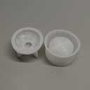 Vintage Jar Resin Mold with Lid Silicone Storage Box Mould for Epoxy Casting DIY Resin Crafts Kits Rustic Bottle Display Jewelry Trinket Container Candle Holder Home Decor Organizer Gift (Round-Shaped)