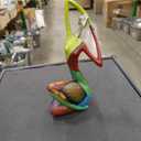 Minimalist Abstract Yoga Art Woman Statues and Sculptures, Creative Full-Color Oil Painting Art Female Statue, Modern Living Room Room Porch Centerpieces Bookcase Entryways Desktop Decor Crafts (C)