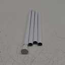 Tension Curtain Rod 30 to 64 Inch White Curtain Rod Adjustable Expandable Spring Tension Curtain Rod No Drilling Spring Loaded Curtain Rods For Windows Bedroom Closet Doorway Door