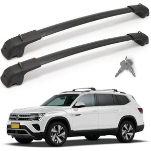 360LBS T-Slot Roof Rack Cross Bars Compatible with VW Atlas 2017-2026