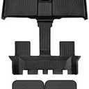 HAFIDI® Floor Mats & Cargo Liner Set Fit for 2026-2021 Kia Sorento Hybrid & 2026-2022 Kia Sorento Plug-in Hybrid (PHEV) All Weather Protection TPE Car Full Set Floor Liners Custom Accessories - Black