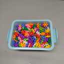 400 Pieces Building Blocks Kids STEM Toys Educational Discs Sets Interlocking Solid Plastic for Preschool Boys and Girls Aged 3+, Birthday for Boys Girls 3-5