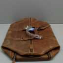 Leathfocus Leather Travel Duffel Bag, Mens Classic Gift Leather Weekend Bag Overnight Full Grain Retro Sport Gym Carry on Luggage YKK Zipper (Brown)