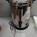 Coffee Urn 100 Cup 14L Large Coffee Maker Commercial Stainless Steel Hot Water Urn Coffee Dispenser 1500W for Events & Catering, 14L