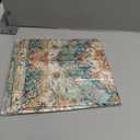 Boho Throw Pillow Covers 18x18 inch Set of 2,Bohemian Vintage Carpet Pattern Antique Ethnic Decor Double Sided Pattern Cushion Cover Soft Pillow Case Living Sofa Room Bed Square Pillow Cover Color: Boho-26