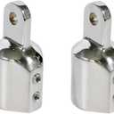 Pair of Marine Stainless Steel 316 Bimini Top Eye End CapMarine Boat Yacht Professional Hardware (7/8" 22mm)