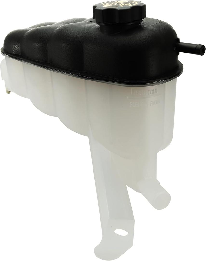 603-054 Coolant Reservoir Tank with Cap For Cadillac Escalade ESV EXT 2007-2014, For Chevy Silverado 1500 Tahoe Suburban Avalanche Cheyenne 2007-2019, For GMC Sierra Yukon XL 2007-2019