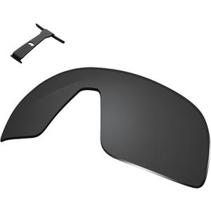 100% Precise-Fit Replacement Sunglass Lenses & Black Wicket for Oakley Sutro OO9406 - Polarized Advanced Black
