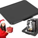 Kitchen Appliance Sliding Tray - Coffee Maker Slider with Rolling Wheels Under Cabinet Countertop Storage Organizer Moving Caddy Extra Wide for KitchenAid Stand Mixer Air Fryer Toaster Blender