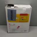 QPAU 3-in-1 Inflatable Bounce House for Toddlers 1-3, Ball Pit & Trampoline, Inflatable Bouncy House with Pump, Safety Net, Indoor & Outdoor Bubble Bouncer Baby Play Yard