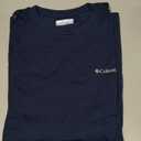 Columbia Men's Thistletown Hills Short Sleeve (Medium, Collegiate Navy Heather)