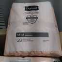 Depend Night Defense Adult Diapers, Incontinence & Postpartum Bladder Leak Underwear for Women, Disposable, Overnight, Extra-Large, Blush, 56 Count (2Packs of 28), Packaging May Vary