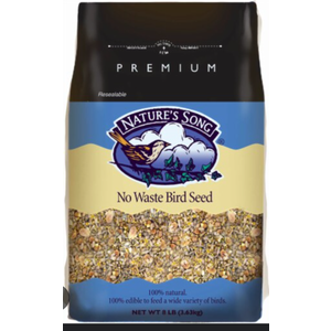 Nature's Song Wild Bird No Waste Bird Seed --15 lbs