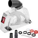Aidelife Dust collecting Guard,Cutting Dust Shroud for Angle Grinders 4-1/2 inch to 5 inch