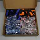 Sosation 64 Pcs Gun Party Supplies and Favors Compatible with Nerf Include Tactical Glasses Face Mask Foam Darts Wrist Ammo Holder Gun Accessories Party Favors