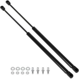 SCITOO C1604154 15" Universal Lift Supports Gas Springs Shock Struts 2pcs for Basement Floor Door RV Bed Window Camper Shell Truck Cap Tool Box Lid Boat Hatch Lid Truck Box Storage Box Lid