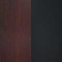Flash Furniture Glenbrook 36'' Round Table Top with Black or Mahogany Reversible Laminate Top